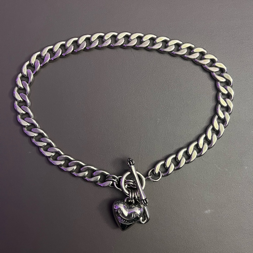Juicy Couture chain choker Y2K